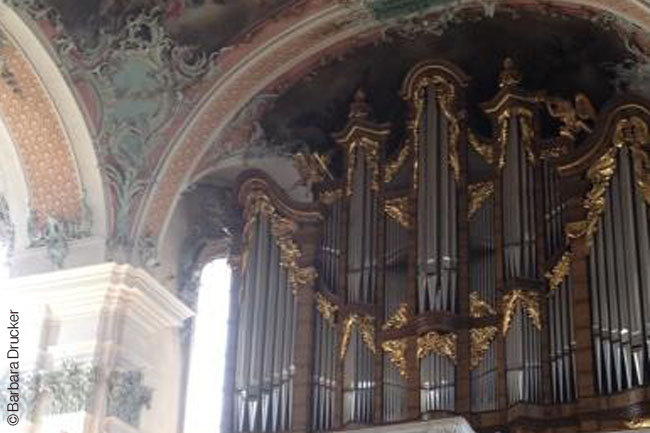 Orgel in St. Gallen