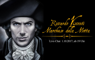 Riccardo Visconti Marchese della Motta. Live-Chat